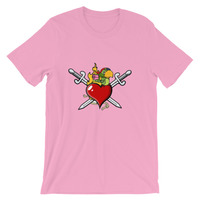 heart defender Short-Sleeve Unisex T-Shirt - Thumbnail 8