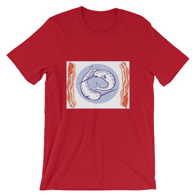 I like bacon short-sleeve unisex t-shirt