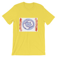 I like bacon Short-Sleeve Unisex T-Shirt - Thumbnail 6