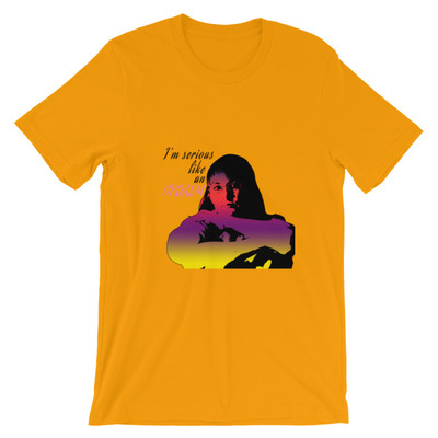 Serious like a orgasm1 short-sleeve unisex t-shirt
