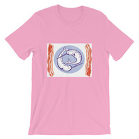 I like bacon Short-Sleeve Unisex T-Shirt - Thumbnail 8
