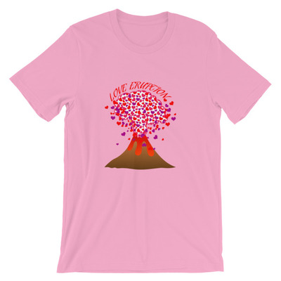 Love eruption short-sleeve unisex t-shirt