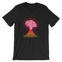 Love eruption Short-Sleeve Unisex T-Shirt - Thumbnail 2