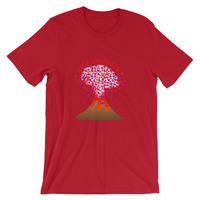 Love eruption Short-Sleeve Unisex T-Shirt - Thumbnail 8