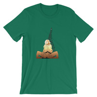 One night Paris Short-Sleeve Unisex T-Shirt - Thumbnail 4