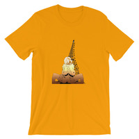 One night Paris Short-Sleeve Unisex T-Shirt - Thumbnail 6