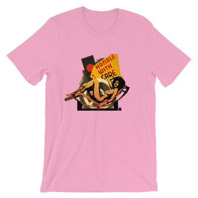 Handle caution design Short-Sleeve Unisex T-Shirt