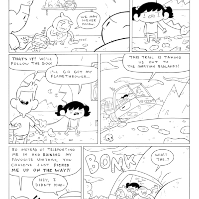 Bravest warriors #29 original art