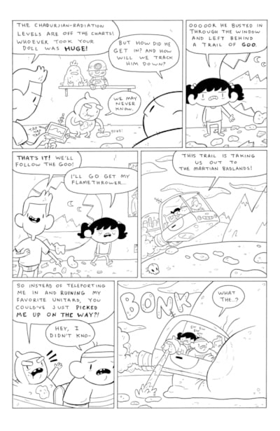 Bravest warriors #29 original art