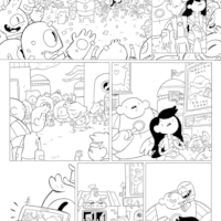 Bravest Warriors #30-32 original art - Thumbnail 1