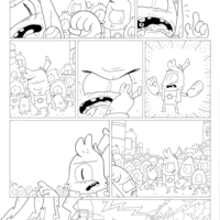 Bravest Warriors #30-32 original art - Thumbnail 4