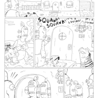 Uncle Grandpa and the Time Casserole original art - Thumbnail 2