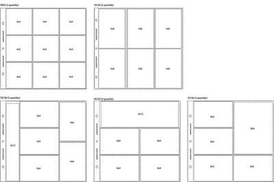 American Crafts 12x12" Page Protector 10pk - Assorted