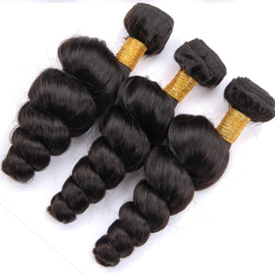 Mink brazilian loose wave bundle