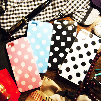Polka dot gel case for iphone 5 - Thumbnail 3