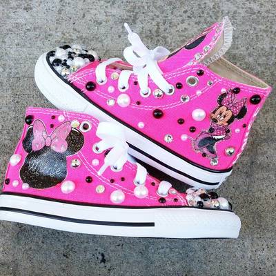 Custom minnie mouse sneakers