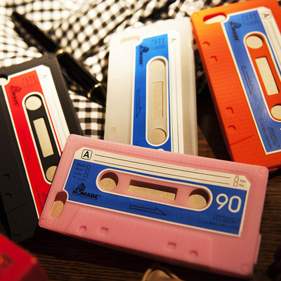 Cassette silicone case for iphone 5