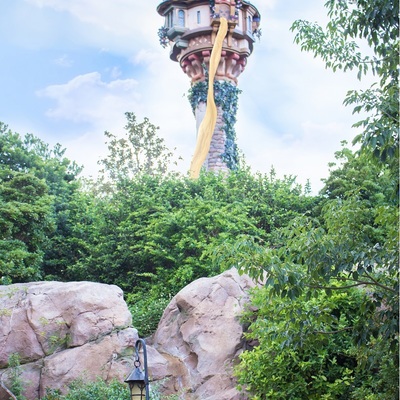 Let down your hair - (kingdom hearts) print