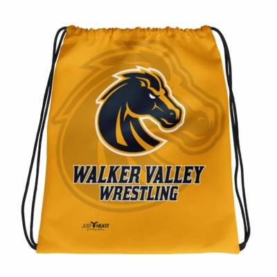 Walker valley wrestling sublimated drawstrings bags