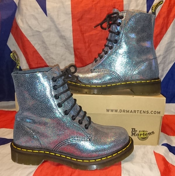 BNIB - Glitter Sparkle Mermaid Dr Doc Martens*UK 4*EU 37*USL 6