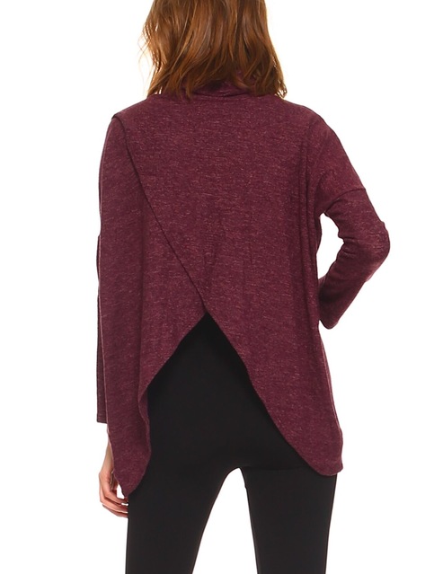 Reversible front & back tunic