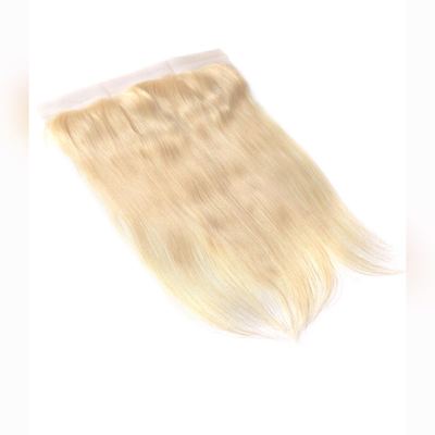 Snow white blonde straight frontal