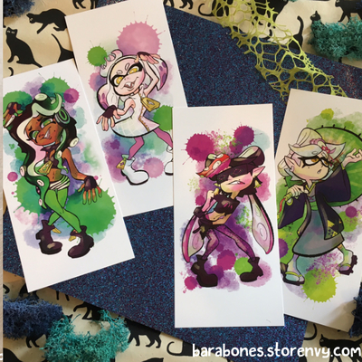 Splatoon idol prints