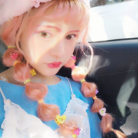 Harajuku Air Bang Golden Long Wavy Wigs - Thumbnail 1