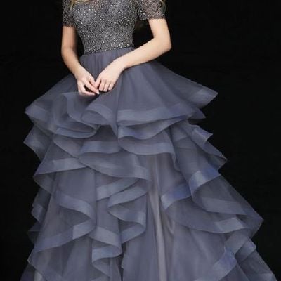 Off shoulder prom dress, long prom dress, sparkly prom dress, modern prom dress, special occasion dress, 2018 prom dress, long evening dress, pd17625