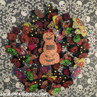 Jack-o-Witch Enamel Pin - Thumbnail 1