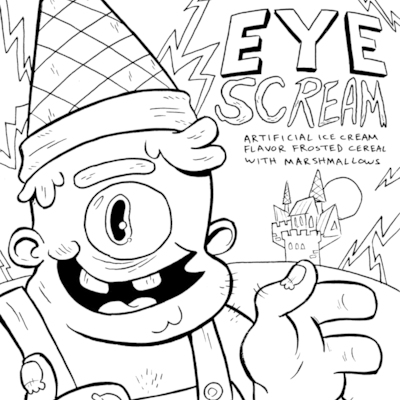 Lost monster cereals