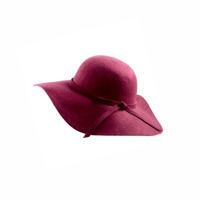 Cranberry apple wool hat - Thumbnail 5