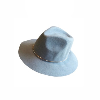 Dusty blue hat - Thumbnail 4