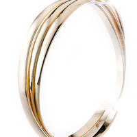 Metal Bangle Set - Thumbnail 1