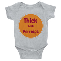 Thick like porridge Infant Bodysuit - Thumbnail 2
