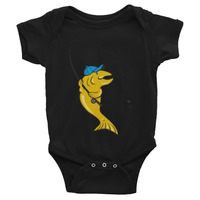 Fly fishing Infant Bodysuit - Thumbnail 1