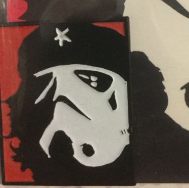 Urban medium - glow edition enamel pin