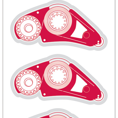 American crafts this to that 3 pack refills - dot adhesive