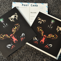 Queen II Animals Post Card - Thumbnail 1