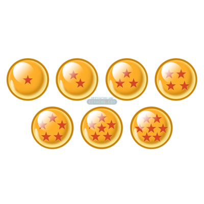 Dragon Ball Button Set