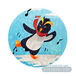 Dancey Pengi Button