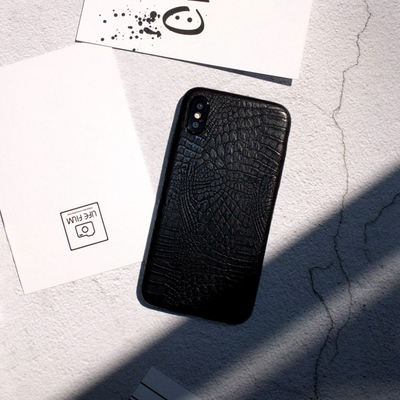 Leather protective iphone x 8 7 6s 6 plus case cover ips107 - Thumbnail 3