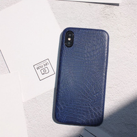 Leather Protective iPhone X 8 7 6S 6 Plus Case Cover IPS107 - Thumbnail 3