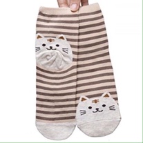 Stripped Cat Socks