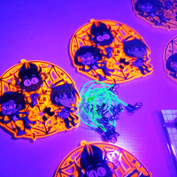 Halloween '17 Fluorescent Keychain - Thumbnail 3