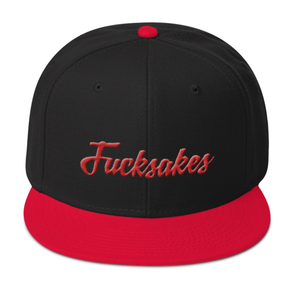 Fucksakes Snapback Hat