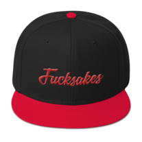 Fucksakes Snapback Hat