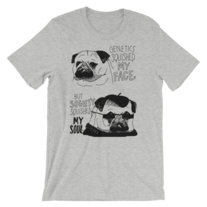 Genetics squished my face Short-Sleeve Unisex T-Shirt