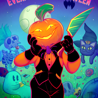 Everyday is halloween print (holographic or normal) - Thumbnail 4