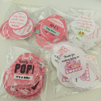 Custom Thank You Stickers 1&quot; (96 pieces)